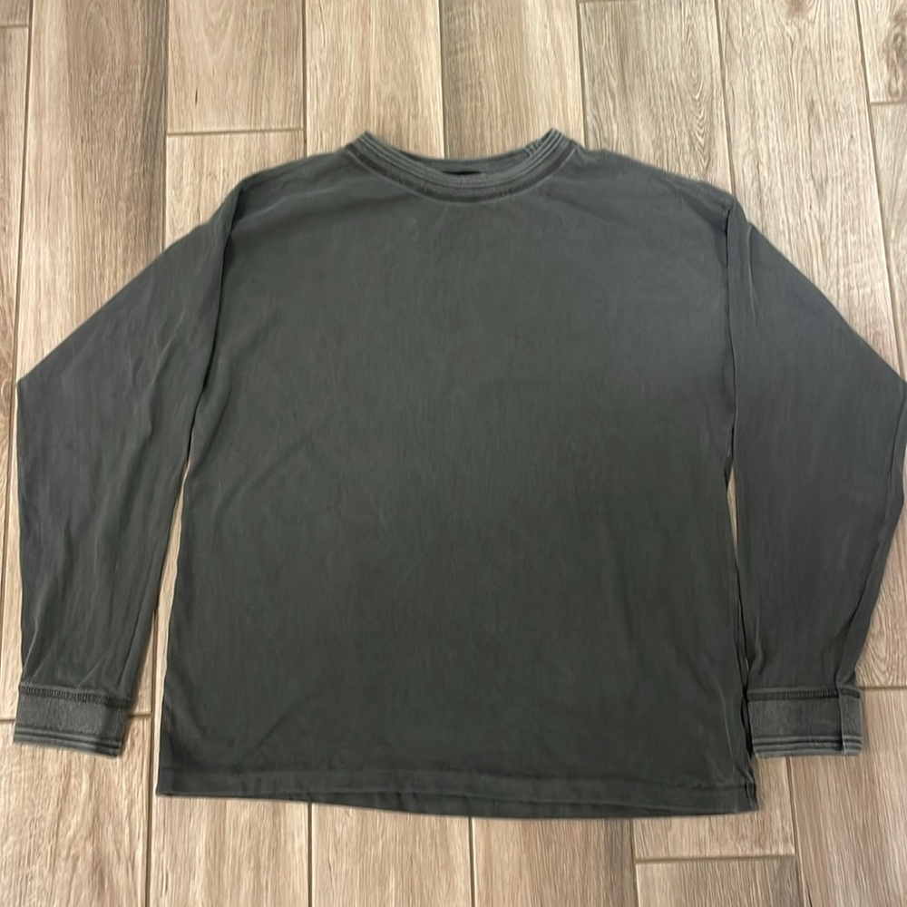 RicherPoorer  Relaxed Long Sleeve Tee Grey Medium